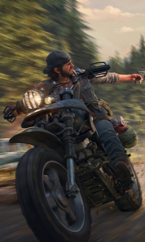 Download mobile wallpaper Bike, Video Game, Days Gone for free.