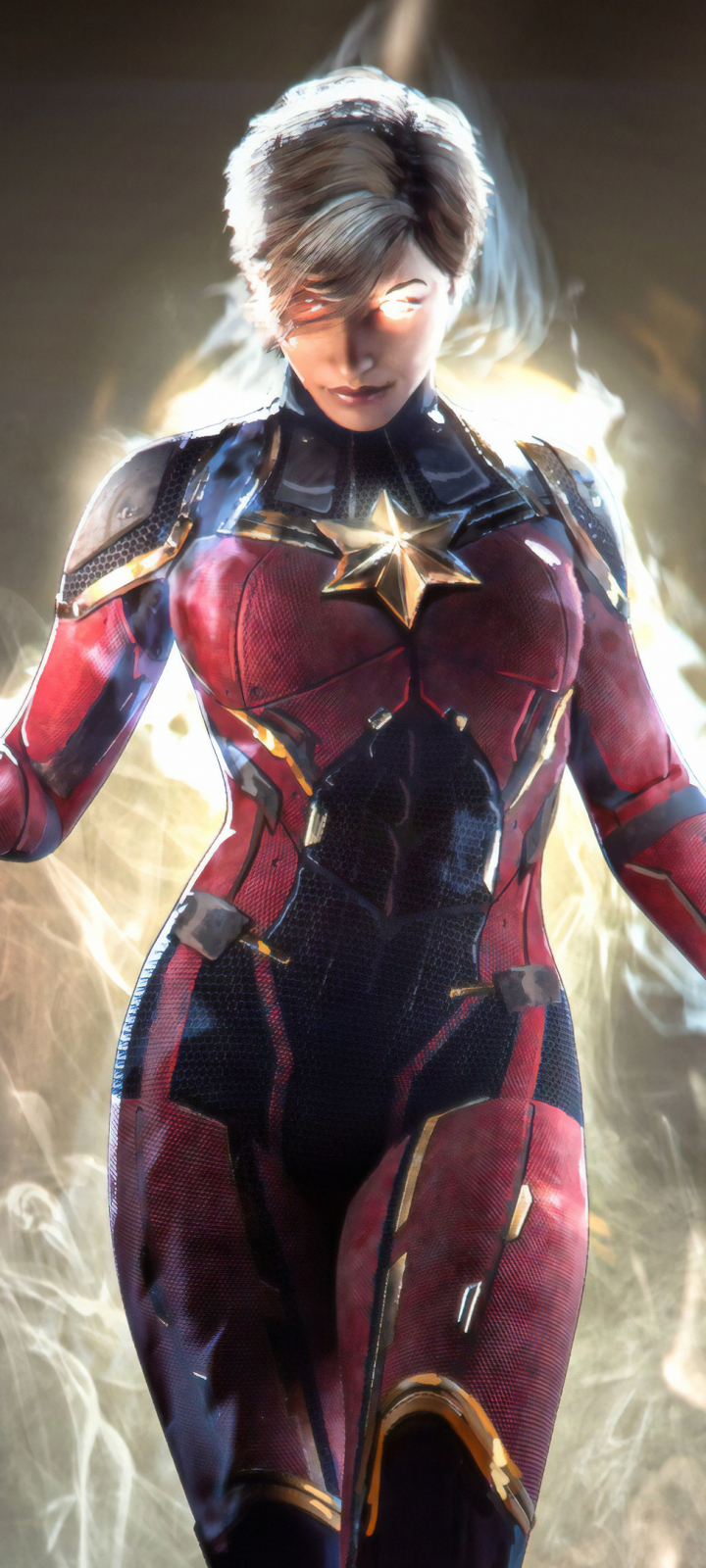 Handy-Wallpaper Comics, Captain Marvel kostenlos herunterladen.