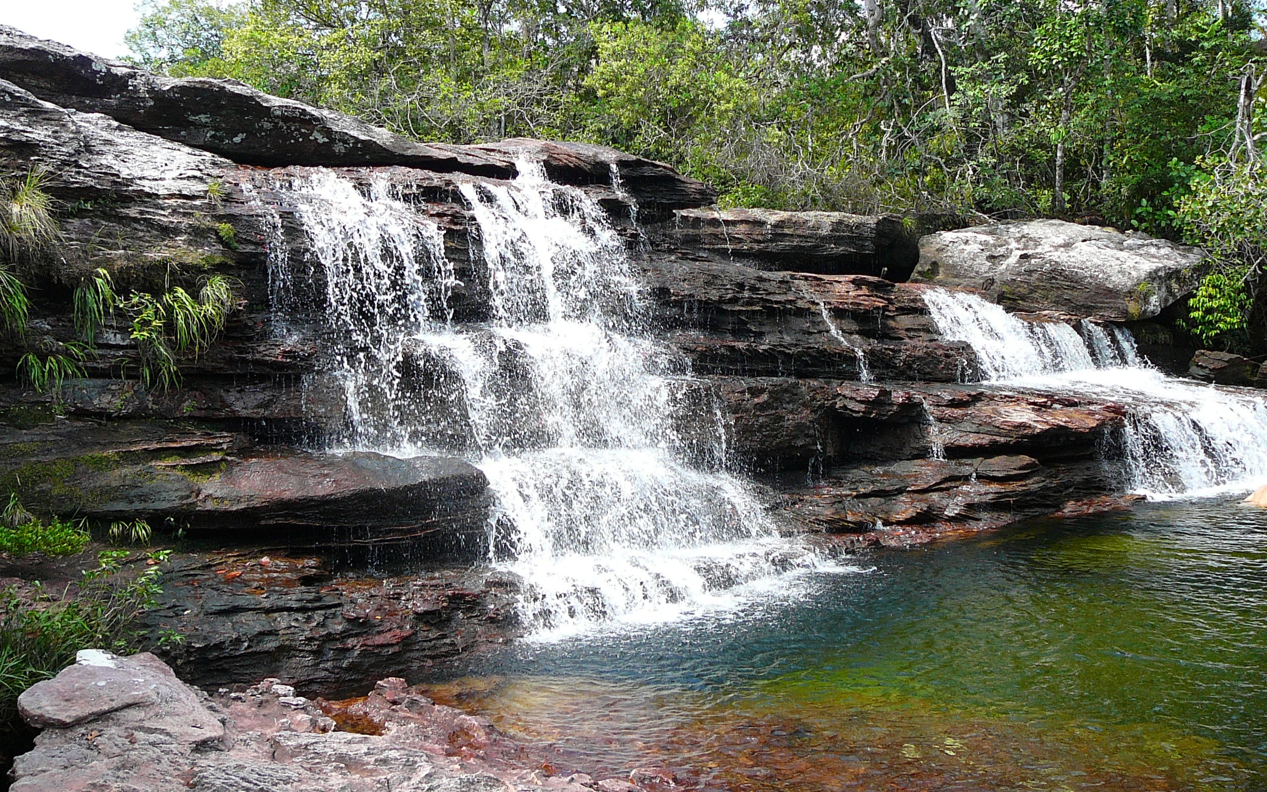 642370 Hintergrundbild herunterladen erde/natur, caño cristales - Bildschirmschoner und Bilder kostenlos