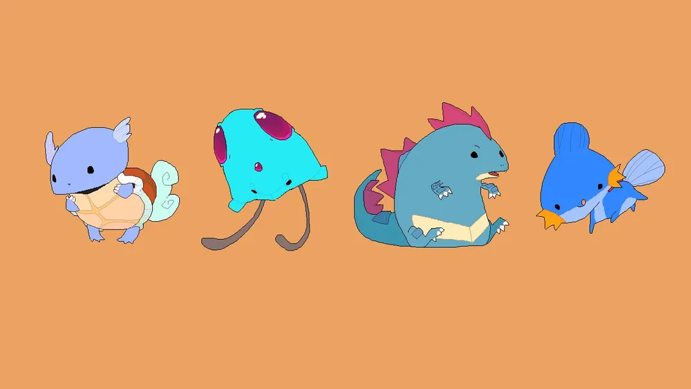 Fondo de pantalla de PC Videojuego, Feraligatr (Pokémon), Mudkip ...