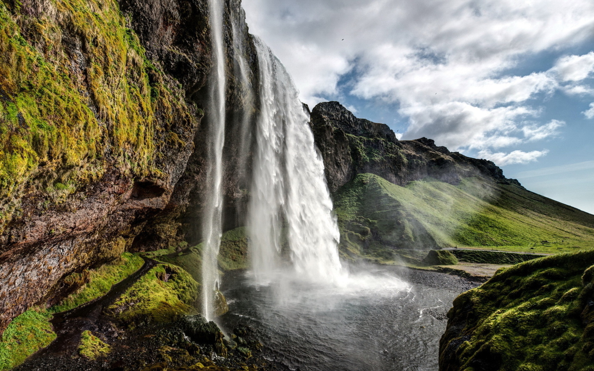 Free download wallpaper Waterfall, Earth on your PC desktop