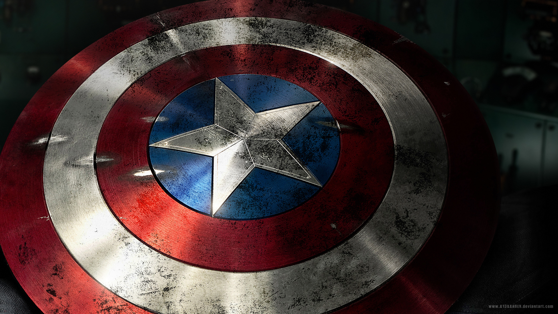 Laden Sie Captain America HD-Desktop-Hintergründe herunter