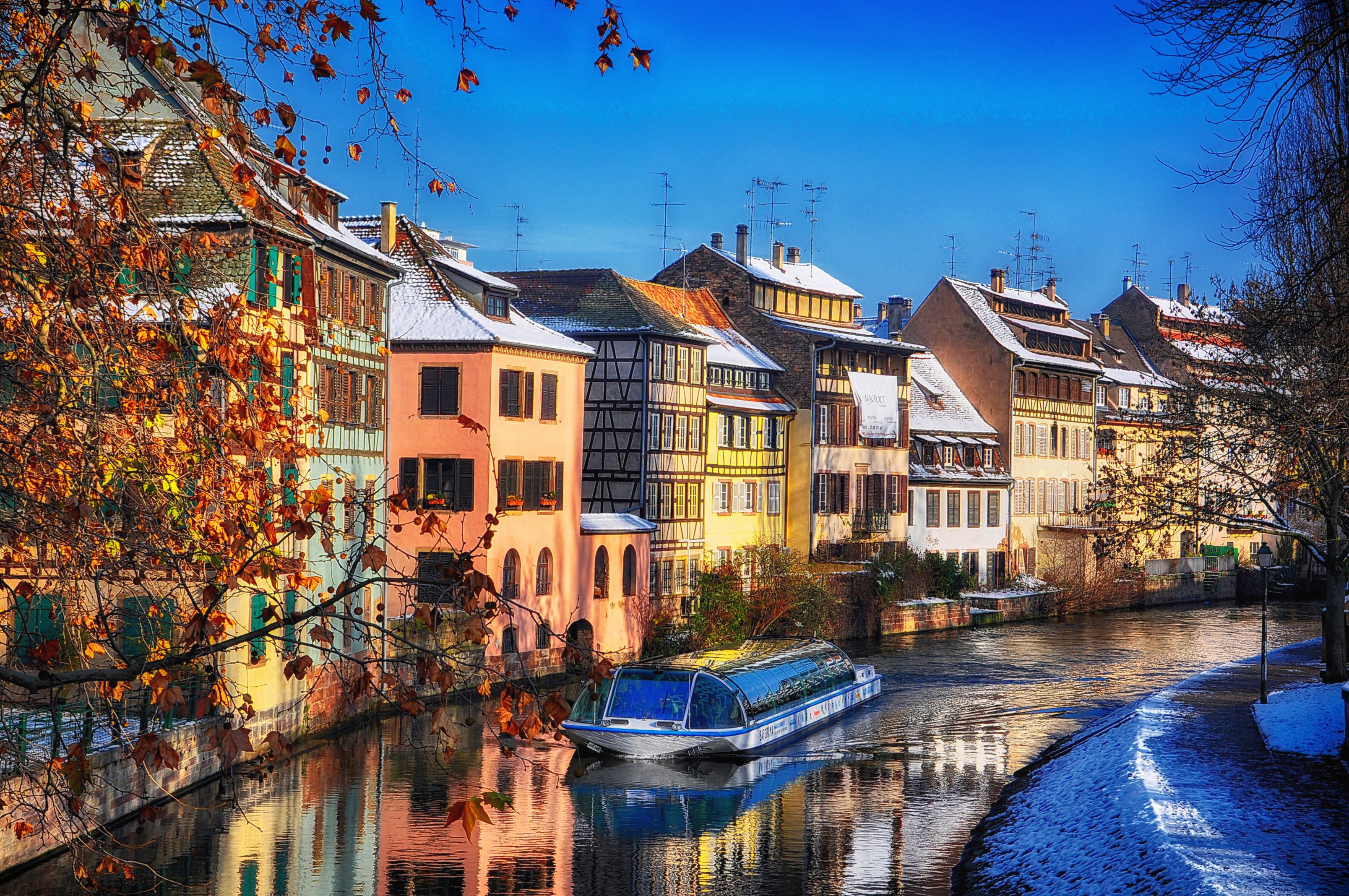 493935 baixar imagens feito pelo homem, estrasburgo, cidade, frança, casa, rio, cidades - papéis de parede e protetores de tela gratuitamente