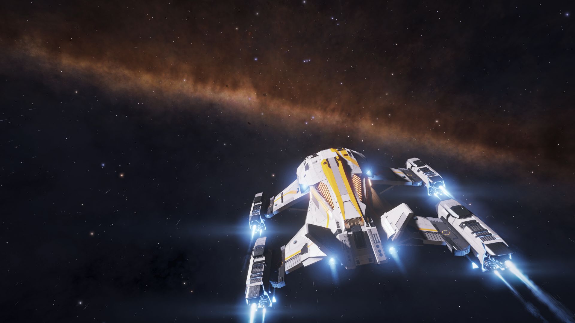 Download mobile wallpaper Space, Spaceship, Video Game, Elite: Dangerous for free.