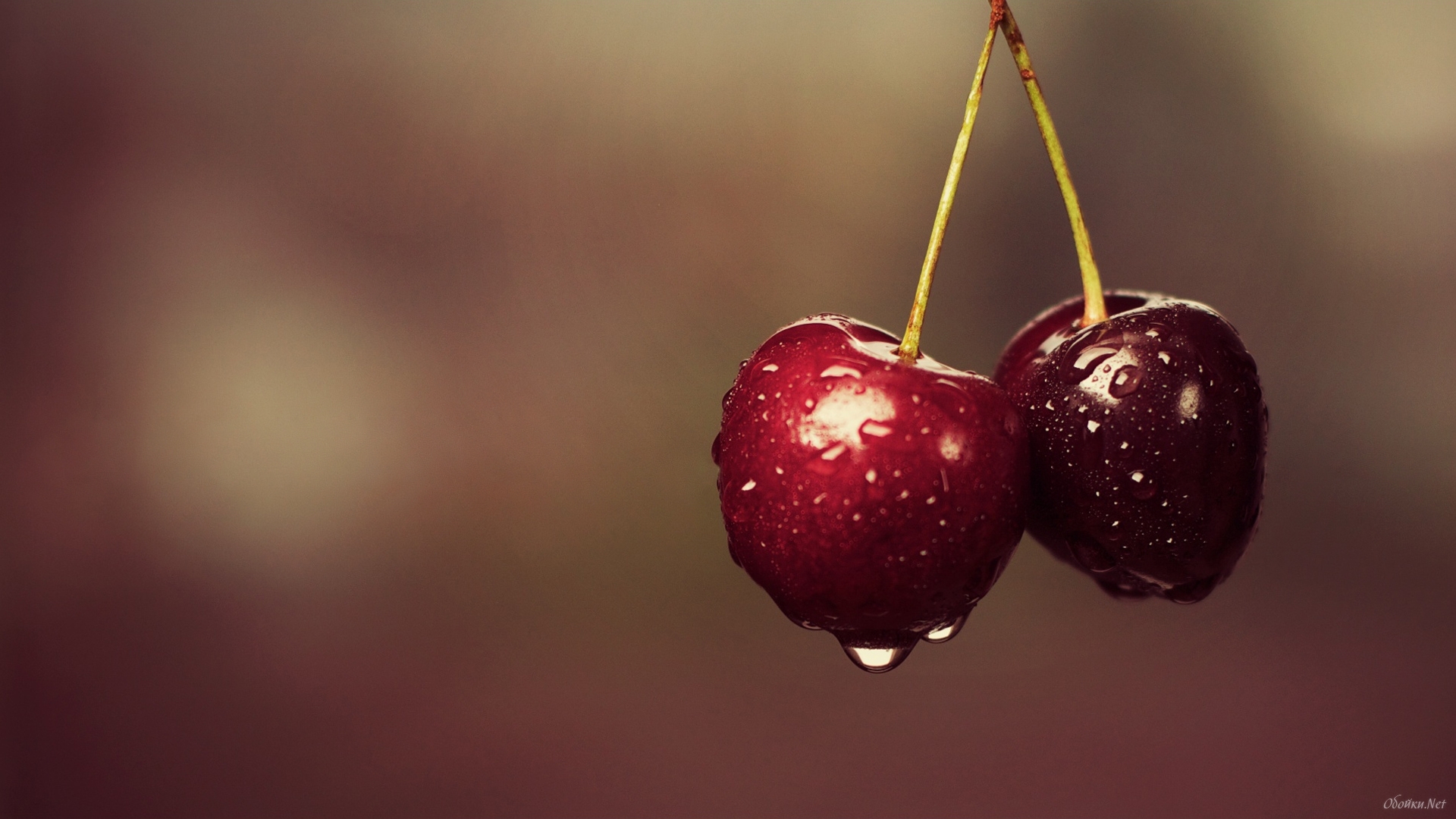fruits, food, cherry, orange HD for desktop 1080p