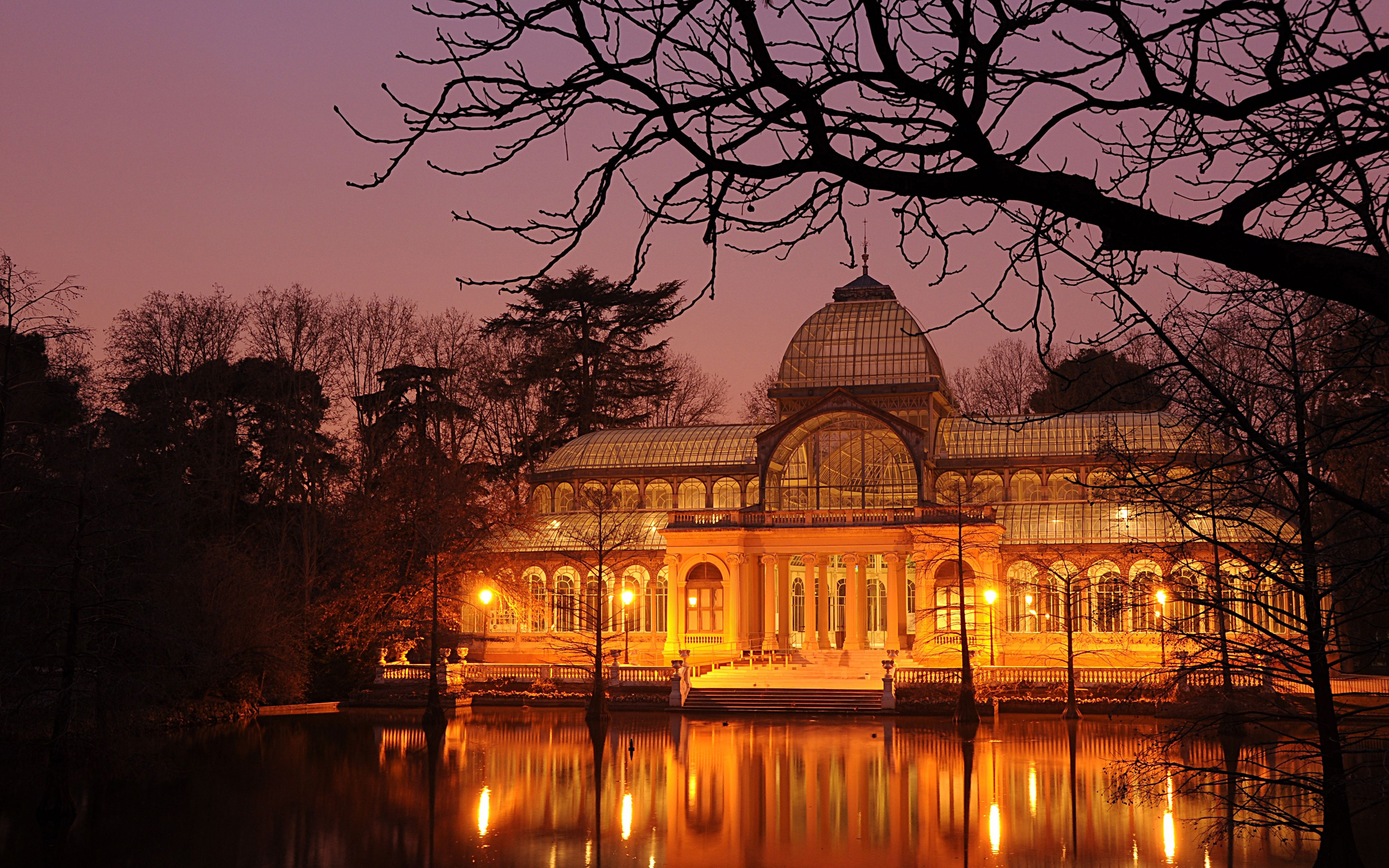 Laden Sie Palacio De Cristal HD-Desktop-Hintergründe herunter