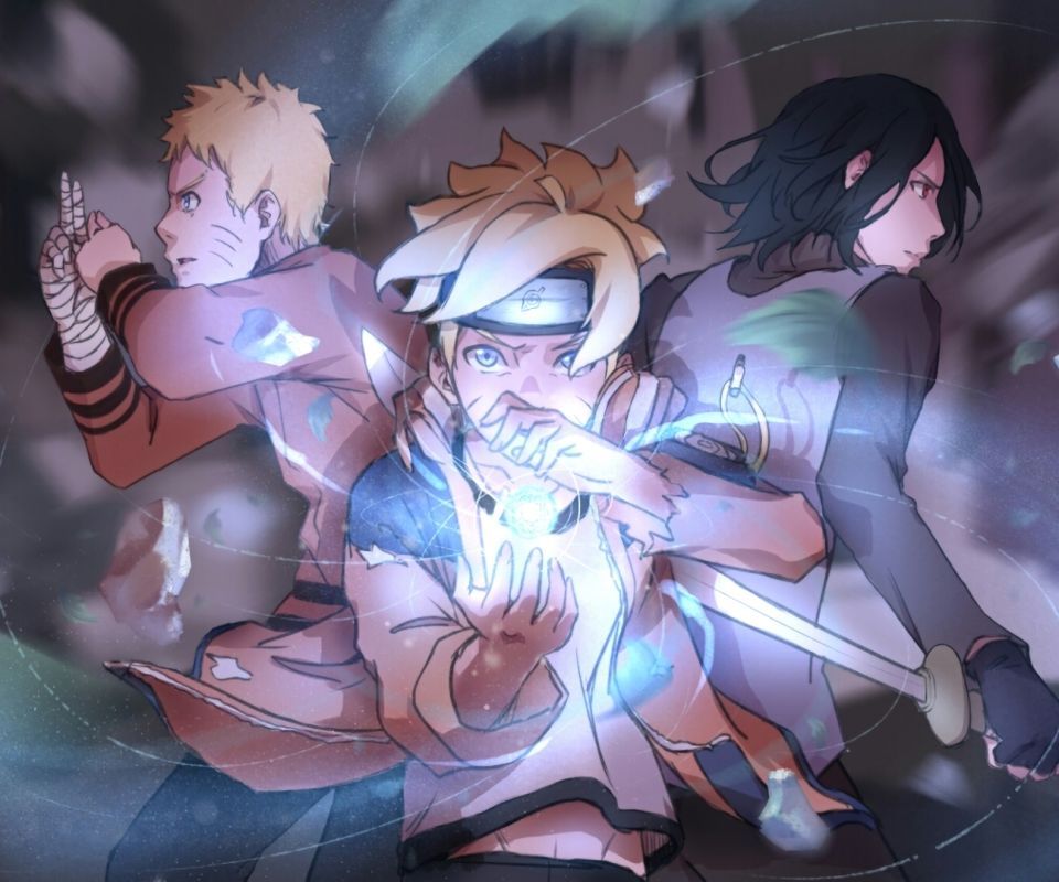 Descarga gratuita de fondo de pantalla para móvil de Naruto, Animado, Sasuke Uchiha, Naruto Uzumaki, Boruto Uzumaki, Boruto.