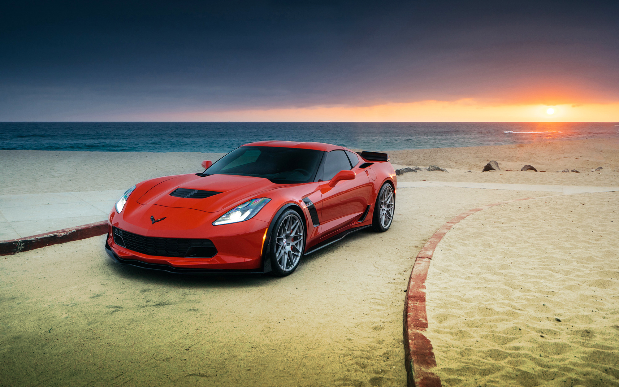High Definition Corvette background