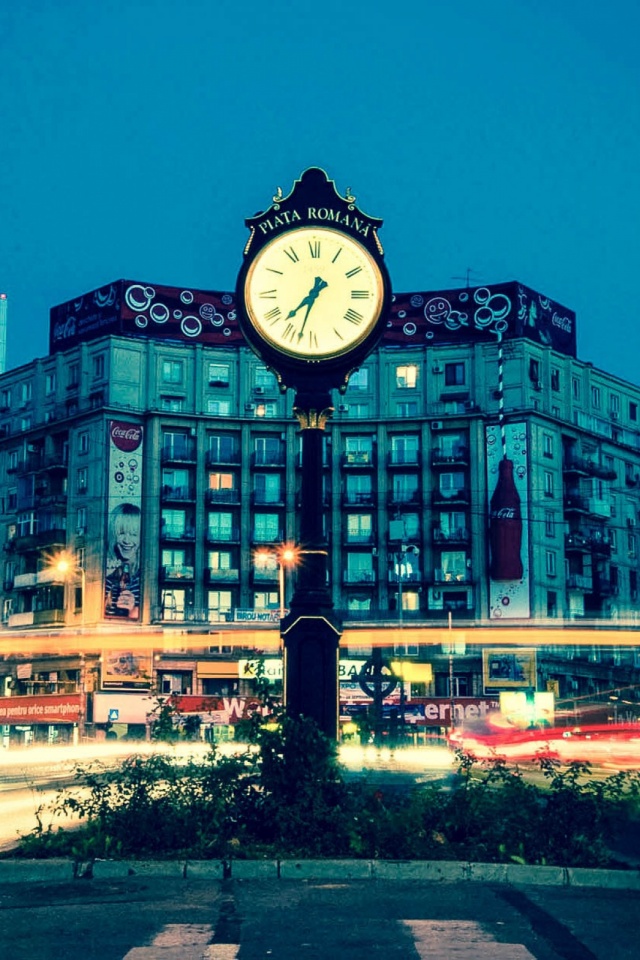 Download mobile wallpaper Clock, City, Building, Man Made for free.