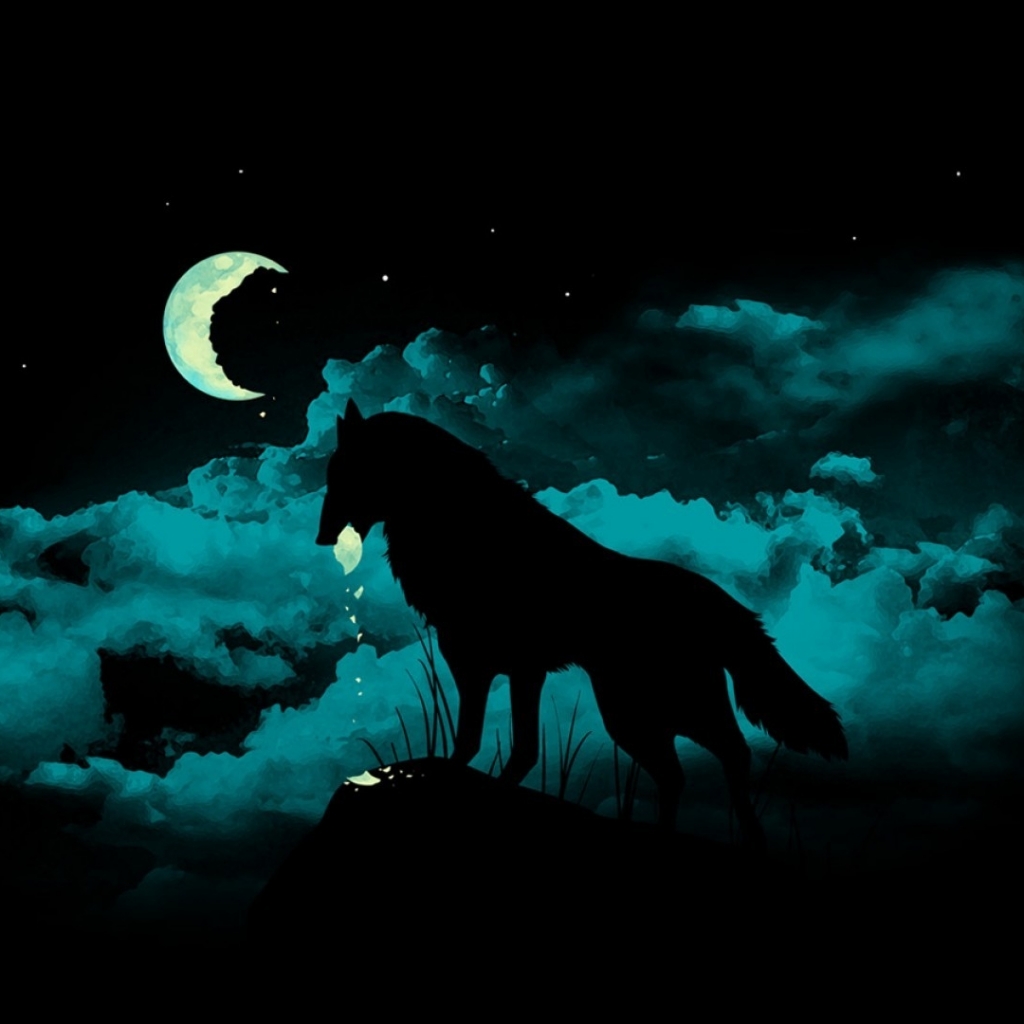 Download mobile wallpaper Fantasy, Wolf, Fantasy Animals for free.