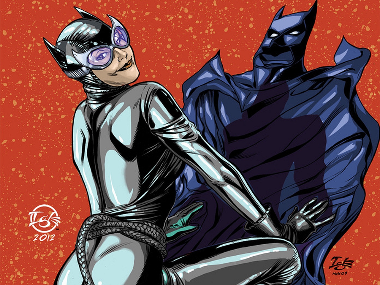 Handy-Wallpaper Catwoman, Comics kostenlos herunterladen.