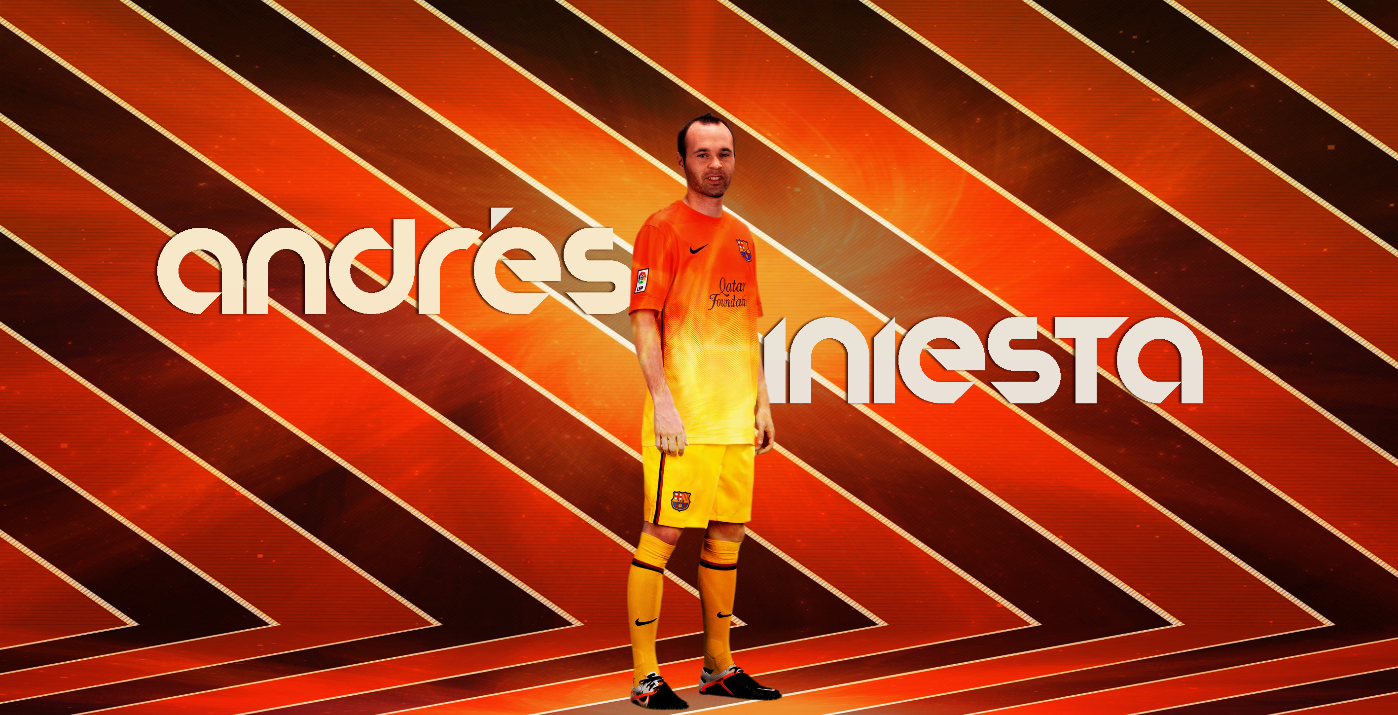 Free download wallpaper Sports, Soccer, Fc Barcelona, Andrés Iniesta on your PC desktop