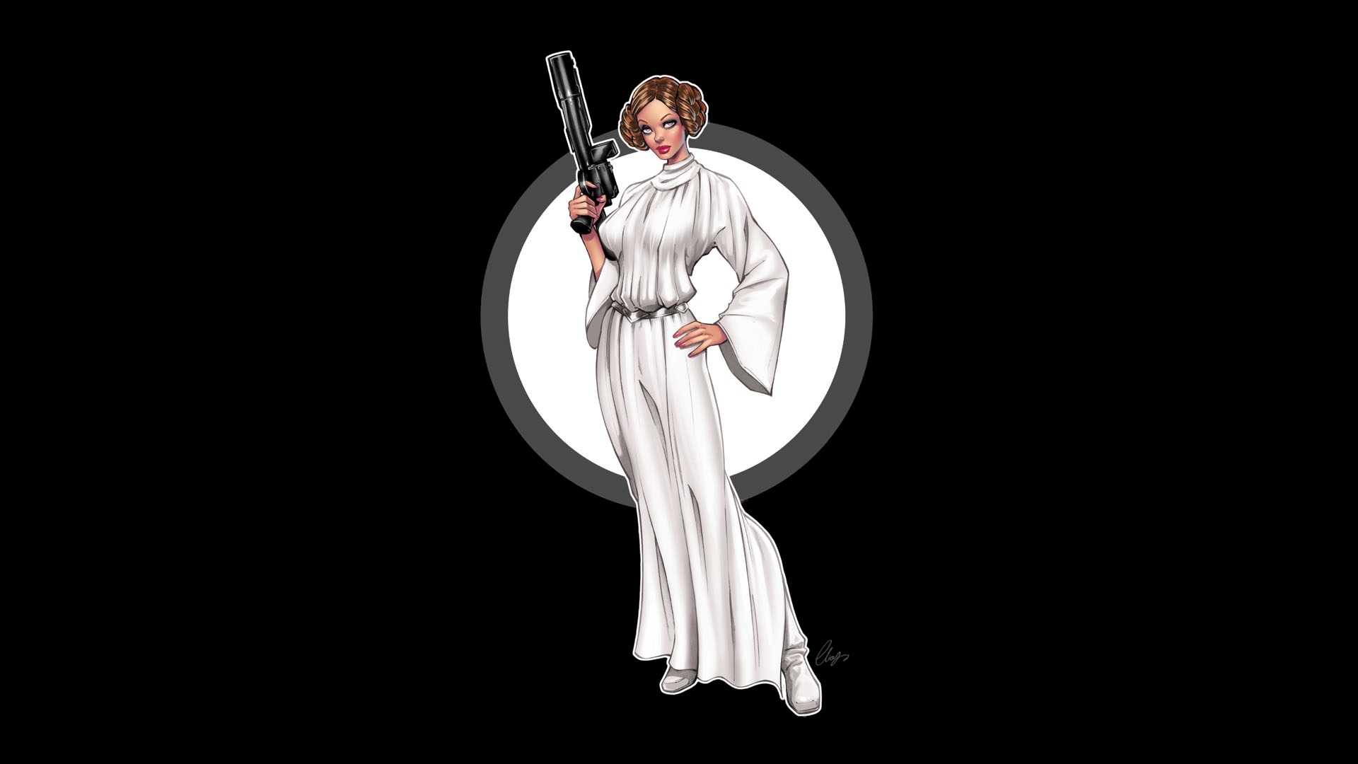 Laden Sie das Science Fiction, Krieg Der Sterne, Prinzessin Leia-Bild kostenlos auf Ihren PC-Desktop herunter