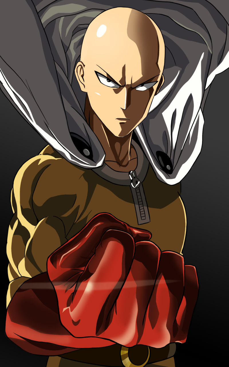 Handy-Wallpaper Animes, Saitama (One Punch Man), One Punch Man kostenlos herunterladen.