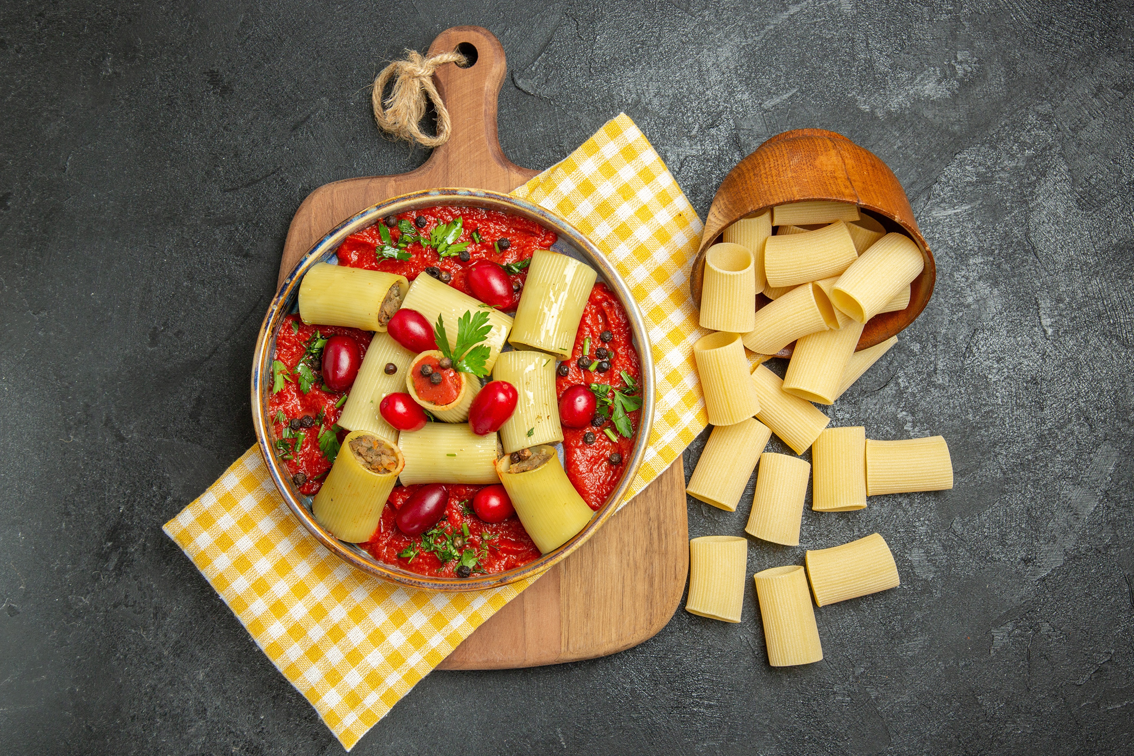 Baixar papel de parede para celular de Comida, Natureza Morta, Macarrão, Tomate gratuito.