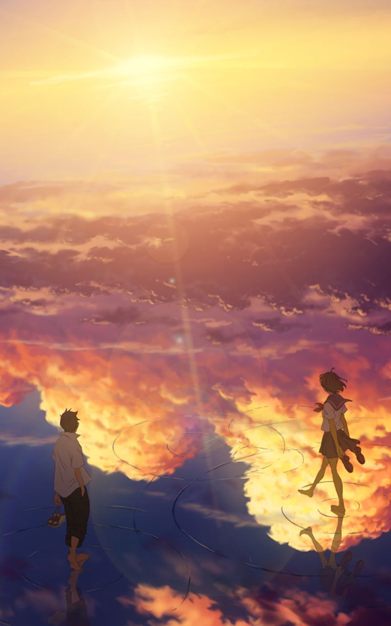 Download mobile wallpaper Anime, Sky for free.