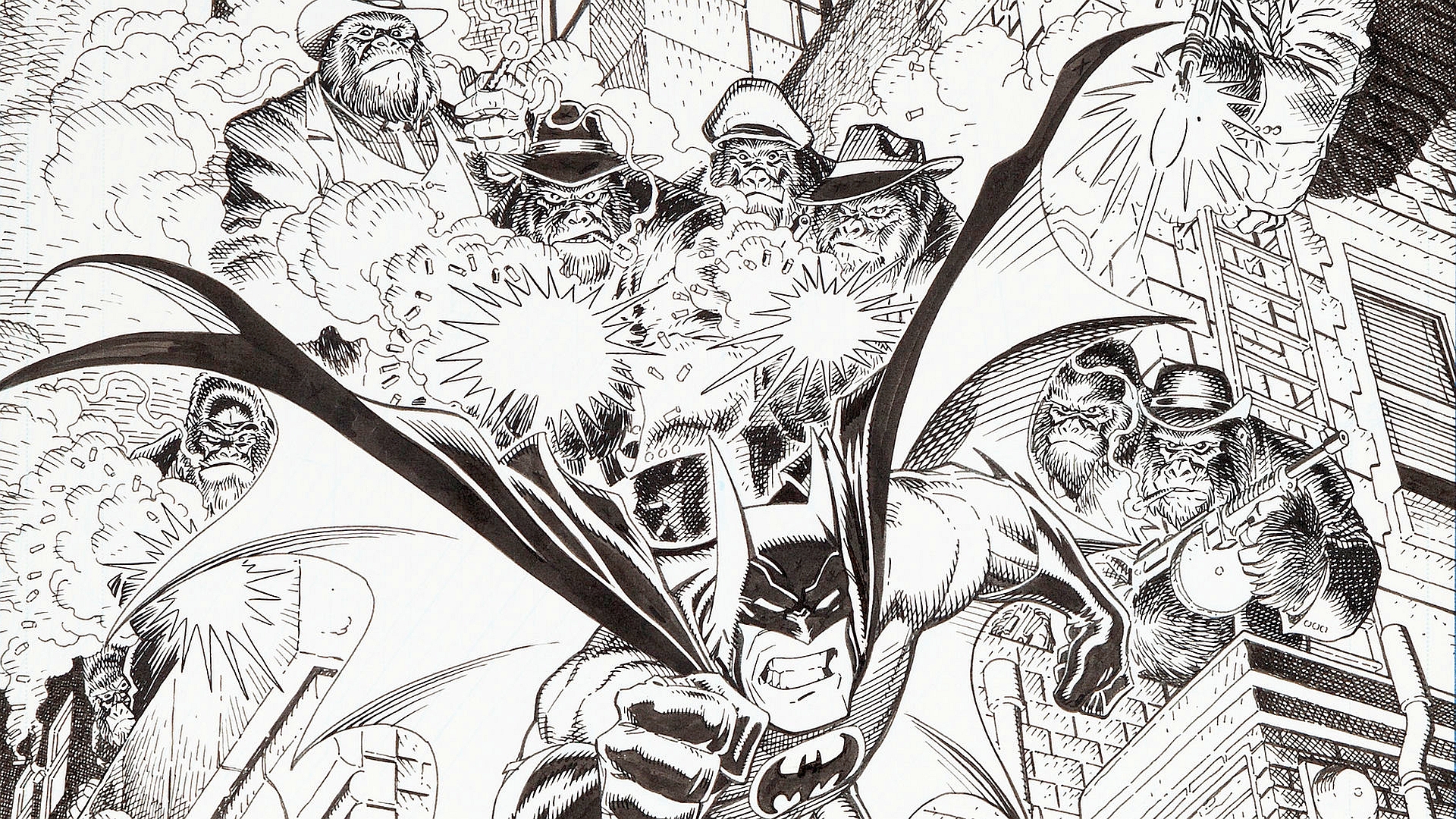 comics, batman, gorilla grodd