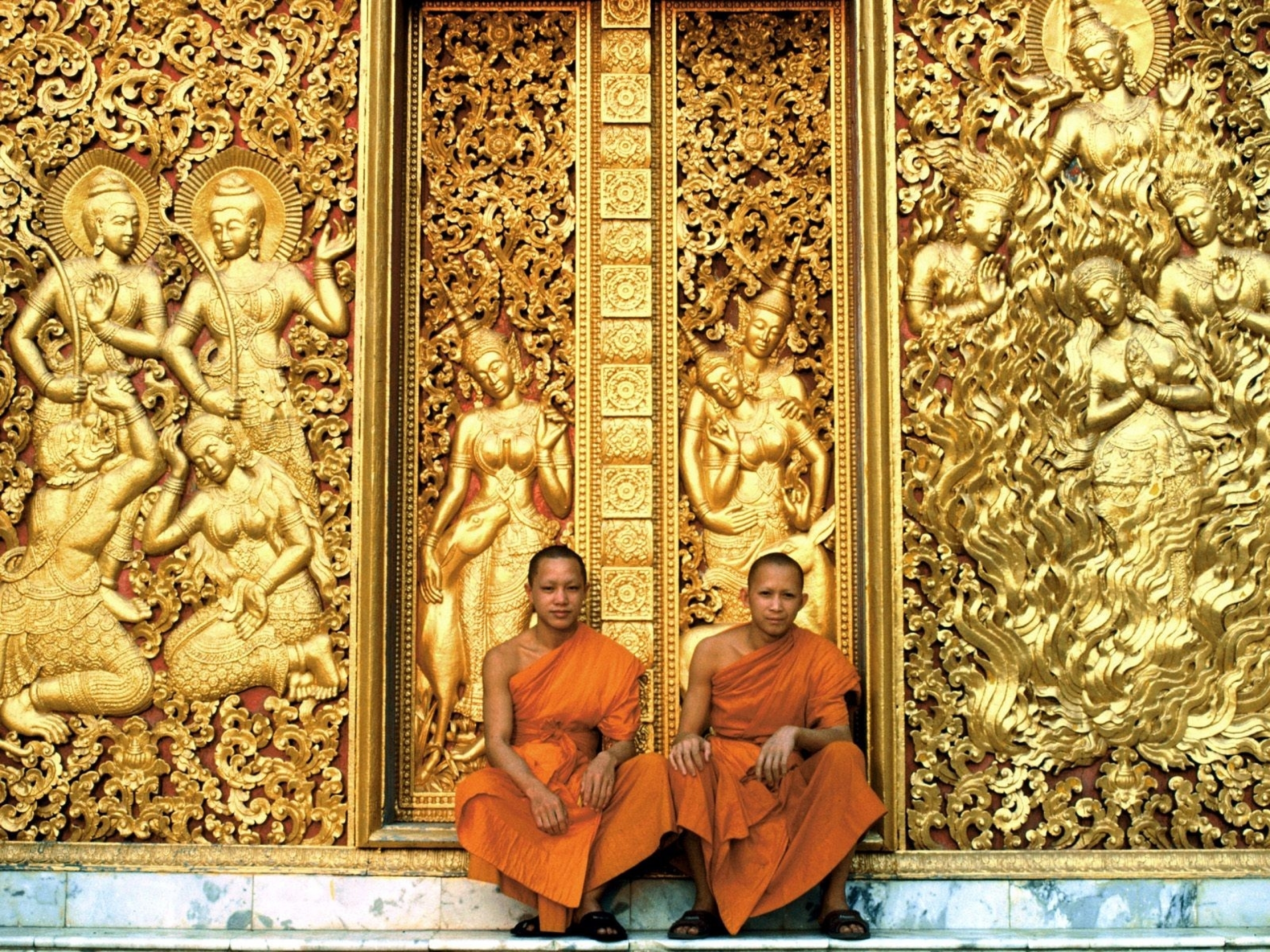Скачать обои бесплатно Буддизм, Религиозные картинка на рабочий стол ПК