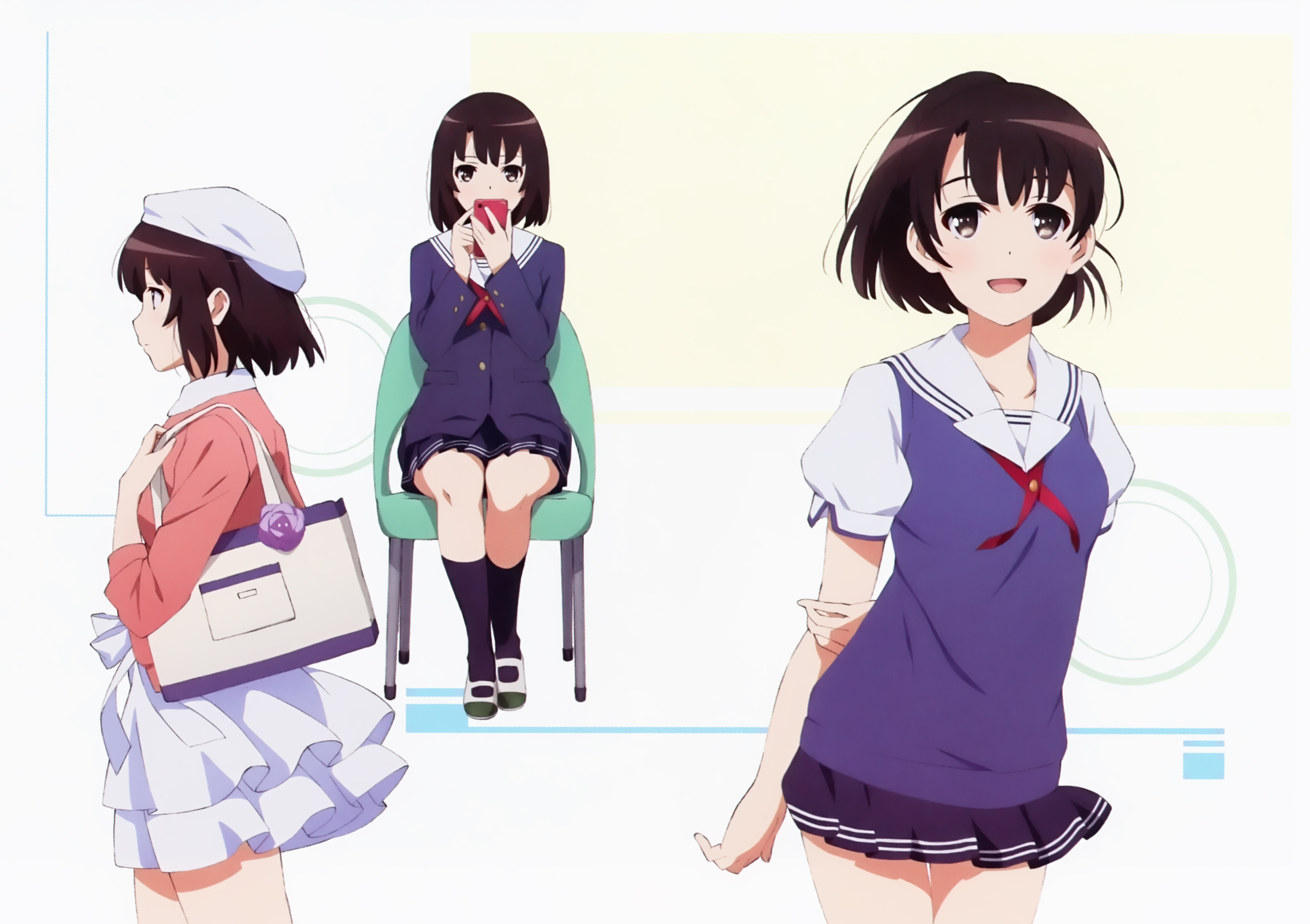 HD wallpaper anime, saekano: how to raise a boring girlfriend, megumi katō
