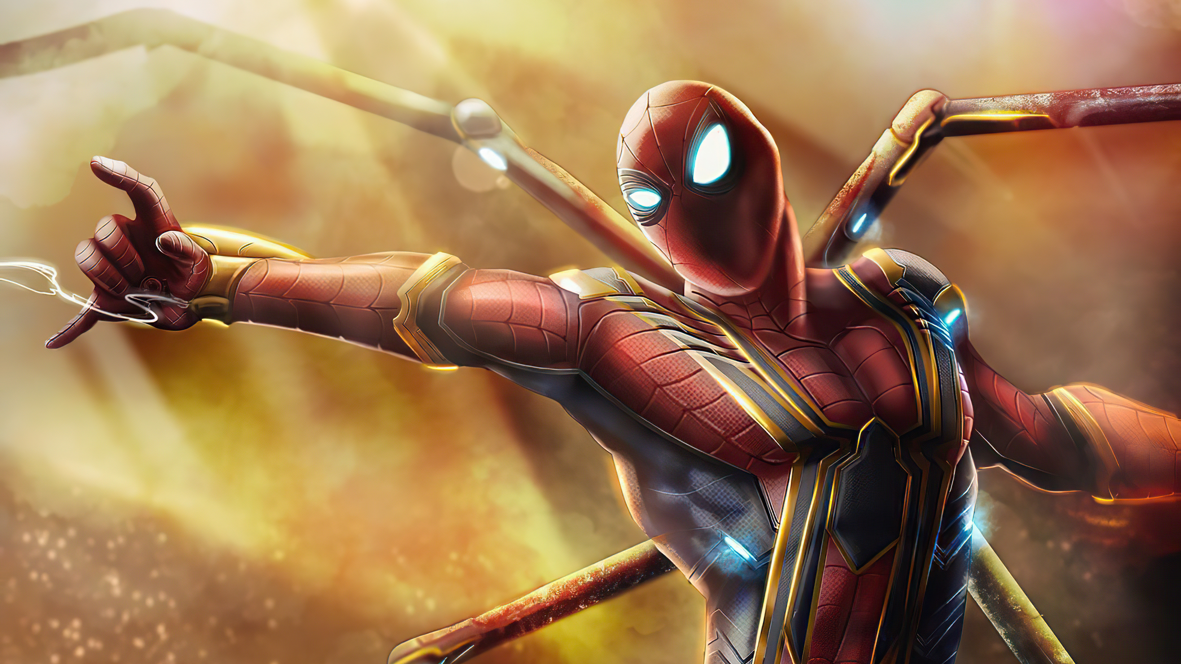 Free download wallpaper Spider Man, Comics, Iron Spider on your PC desktop