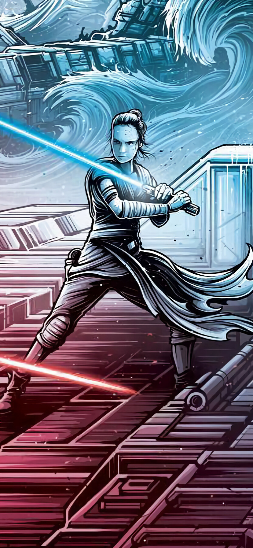 Download mobile wallpaper Star Wars, Movie, Rey (Star Wars), Star Wars: The Rise Of Skywalker for free.