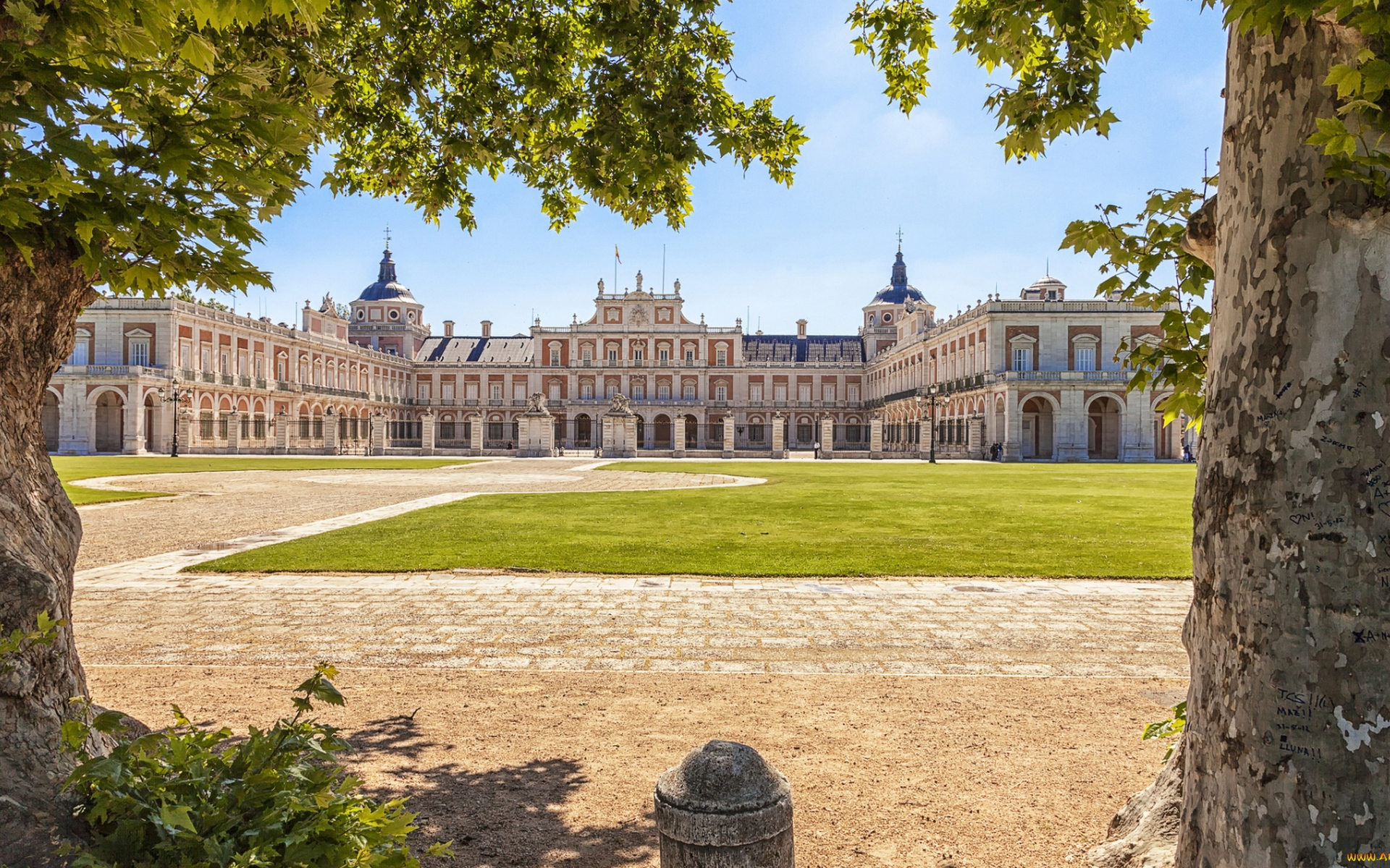 Handy-Wallpaper Königspalast Von Aranjuez, Paläste, Menschengemacht kostenlos herunterladen.