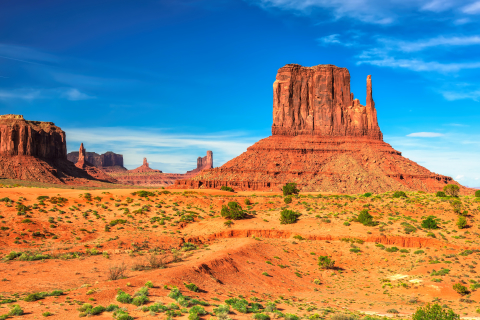 Download mobile wallpaper Landscape, Desert, Usa, Earth, Arizona, Monument Valley for free.