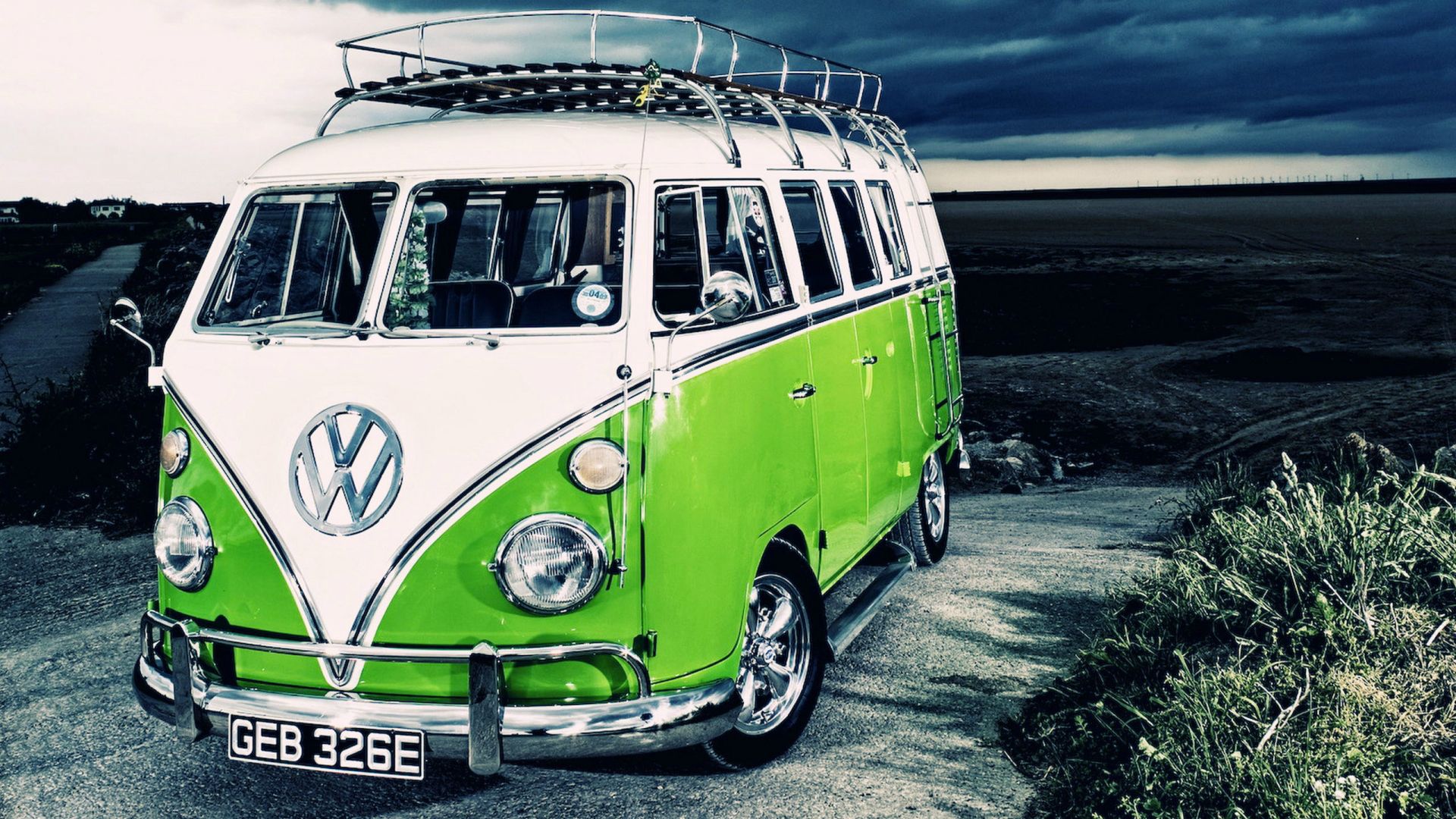 Laden Sie Volkswagen Mikrobus HD-Desktop-Hintergründe herunter