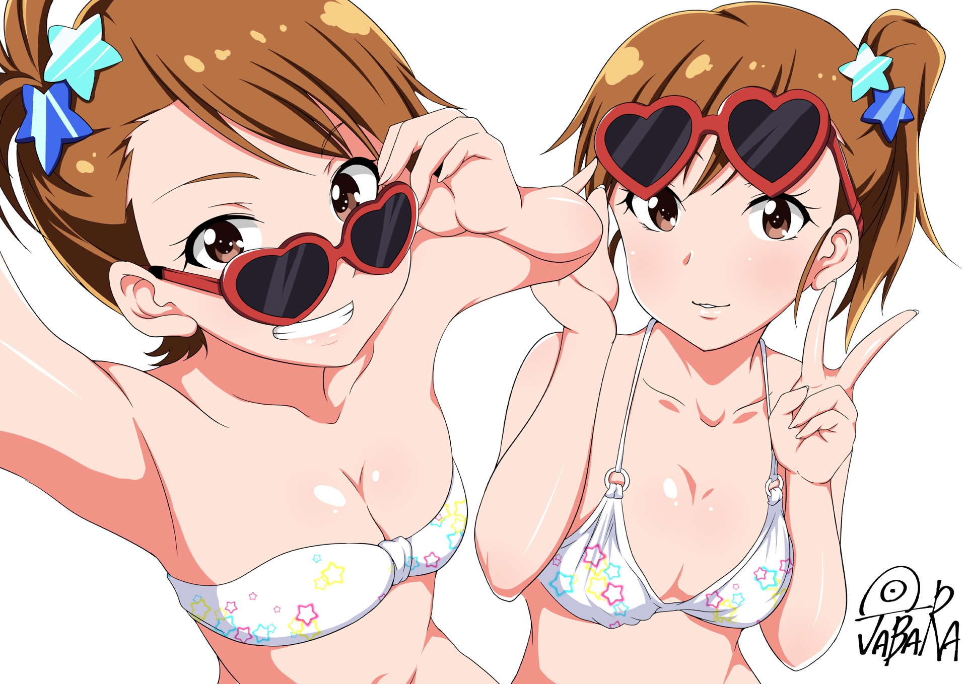 Download mobile wallpaper Anime, The Idolm@ster, Ami Futami, Mami Futami, The Idolm@ster Cinderella Girls for free.