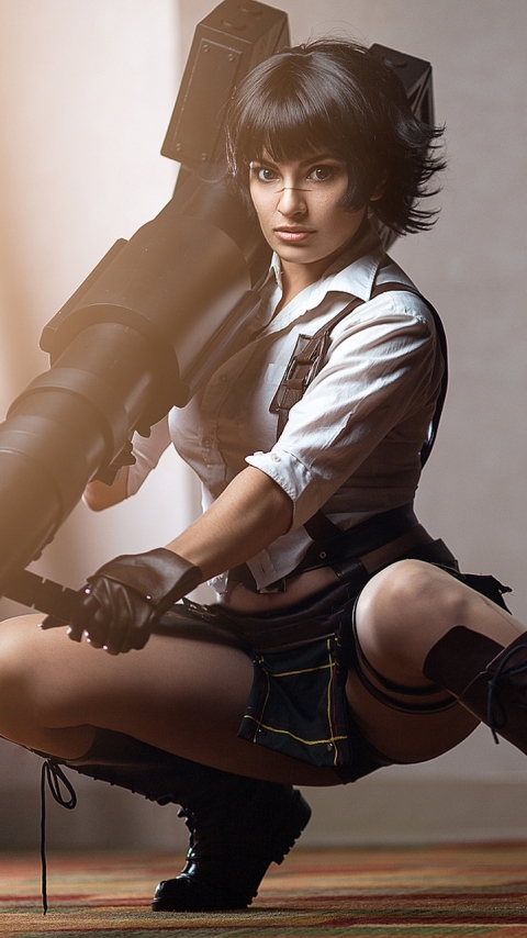 Download mobile wallpaper Devil May Cry, Women, Cosplay for free.