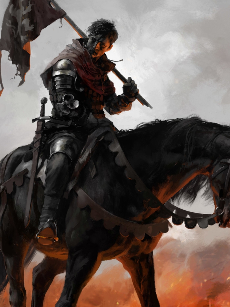 Download mobile wallpaper Warrior, Horse, Knight, Armor, Video Game, Kingdom Come: Deliverance for free.