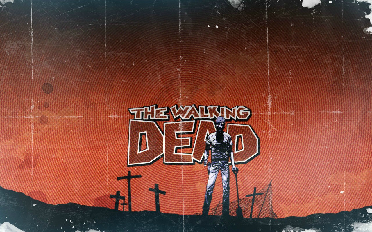 Handy-Wallpaper Comics, The Walking Dead kostenlos herunterladen.