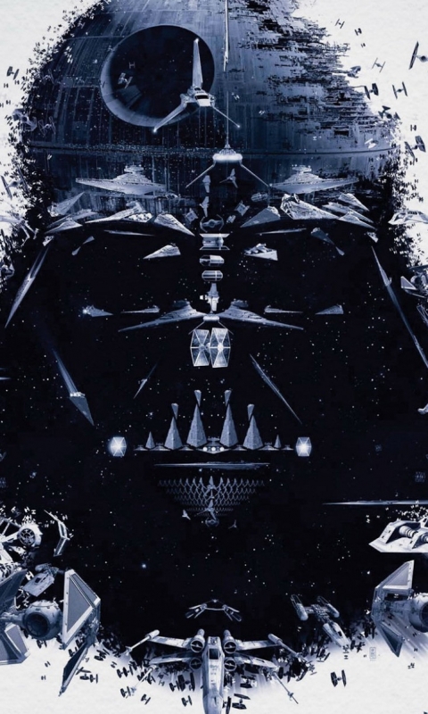 Handy-Wallpaper Darth Vader, Filme, Krieg Der Sterne, Todesstern kostenlos herunterladen.