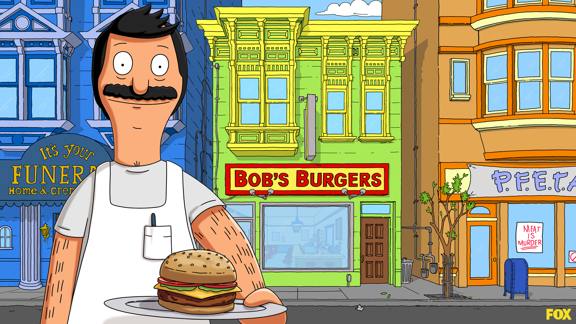 Laden Sie Bob Belcher HD-Desktop-Hintergründe herunter