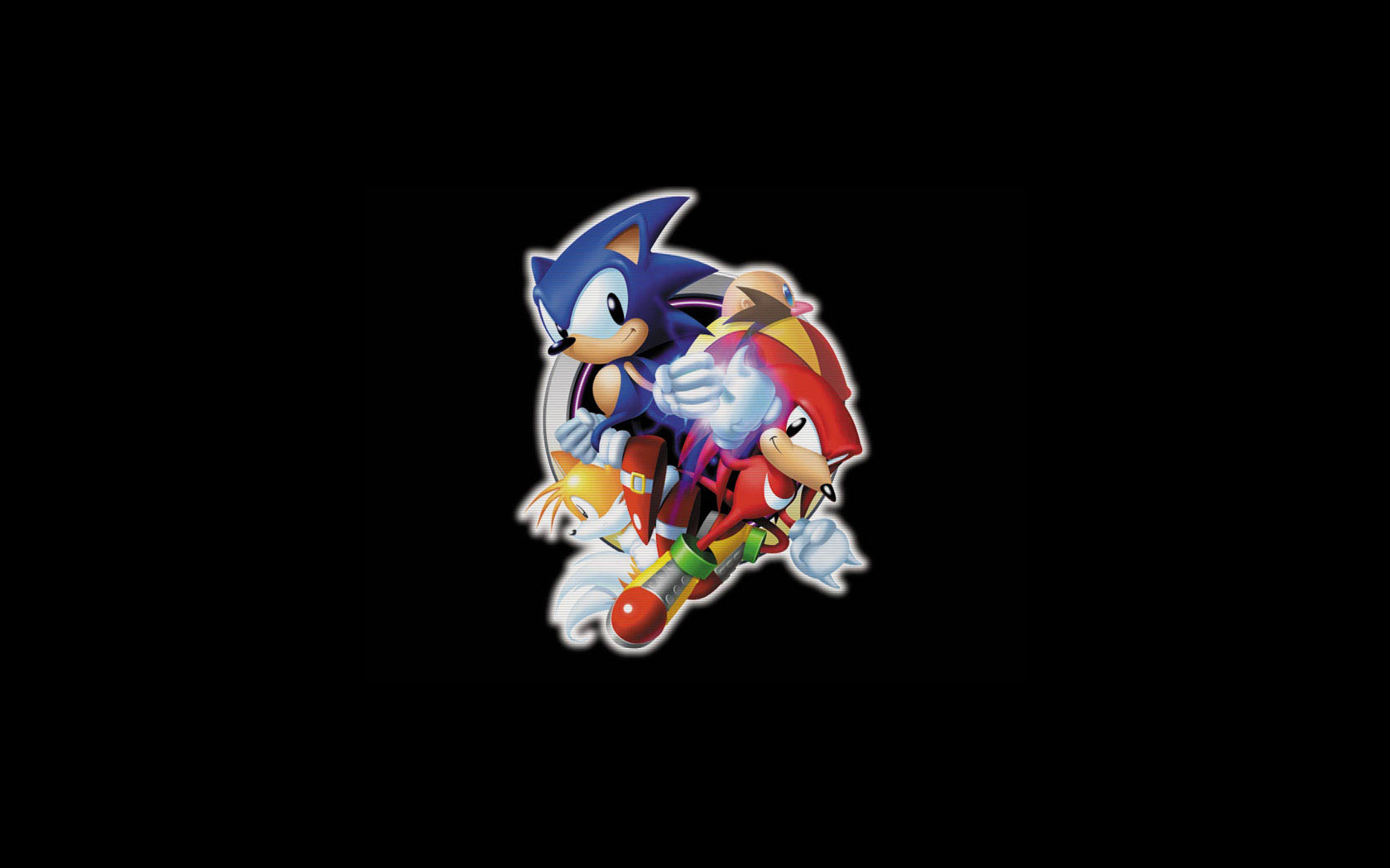 sonic & knuckles, video game, doctor eggman, knuckles the echidna, miles 'tails' prower, sonic the hedgehog, sonic