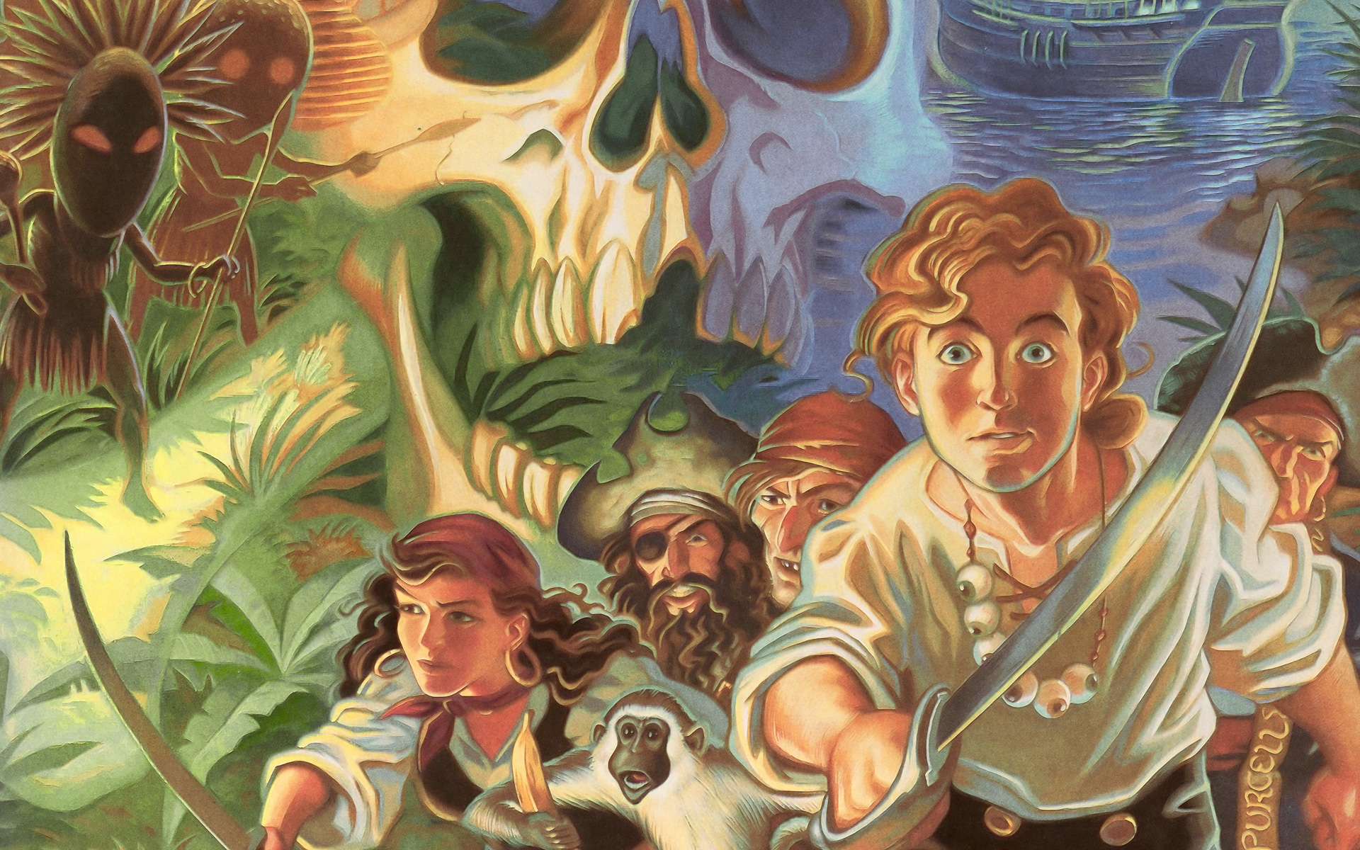 Los mejores fondos de pantalla de The Secret Of Monkey Island para la pantalla del teléfono