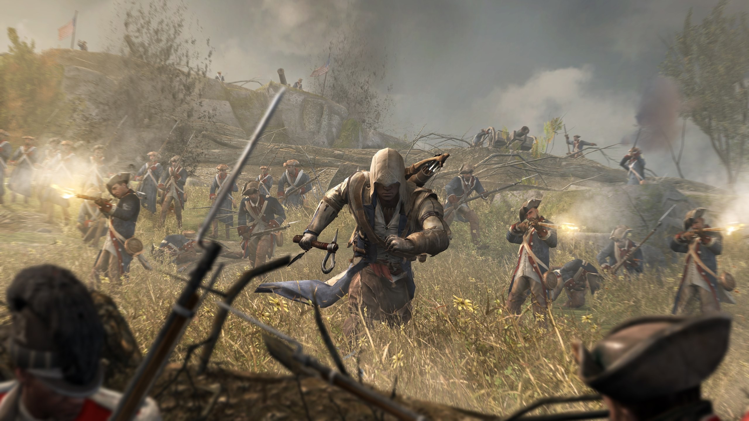Laden Sie das Computerspiele, Assassin's Creed, Assassin's Creed Iii-Bild kostenlos auf Ihren PC-Desktop herunter