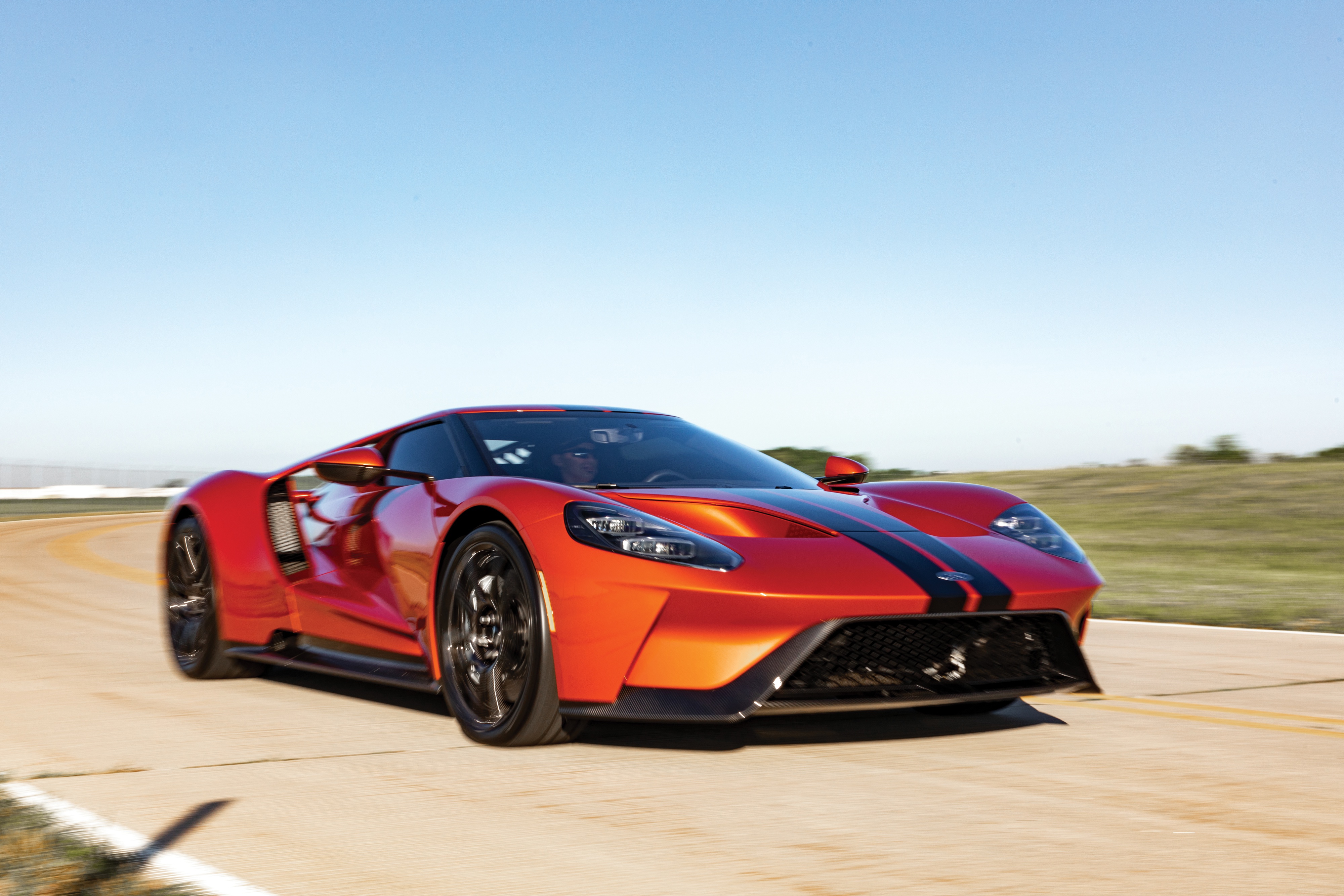 Free download wallpaper Ford, Car, Supercar, Ford Gt, Vehicles, Orange Car on your PC desktop
