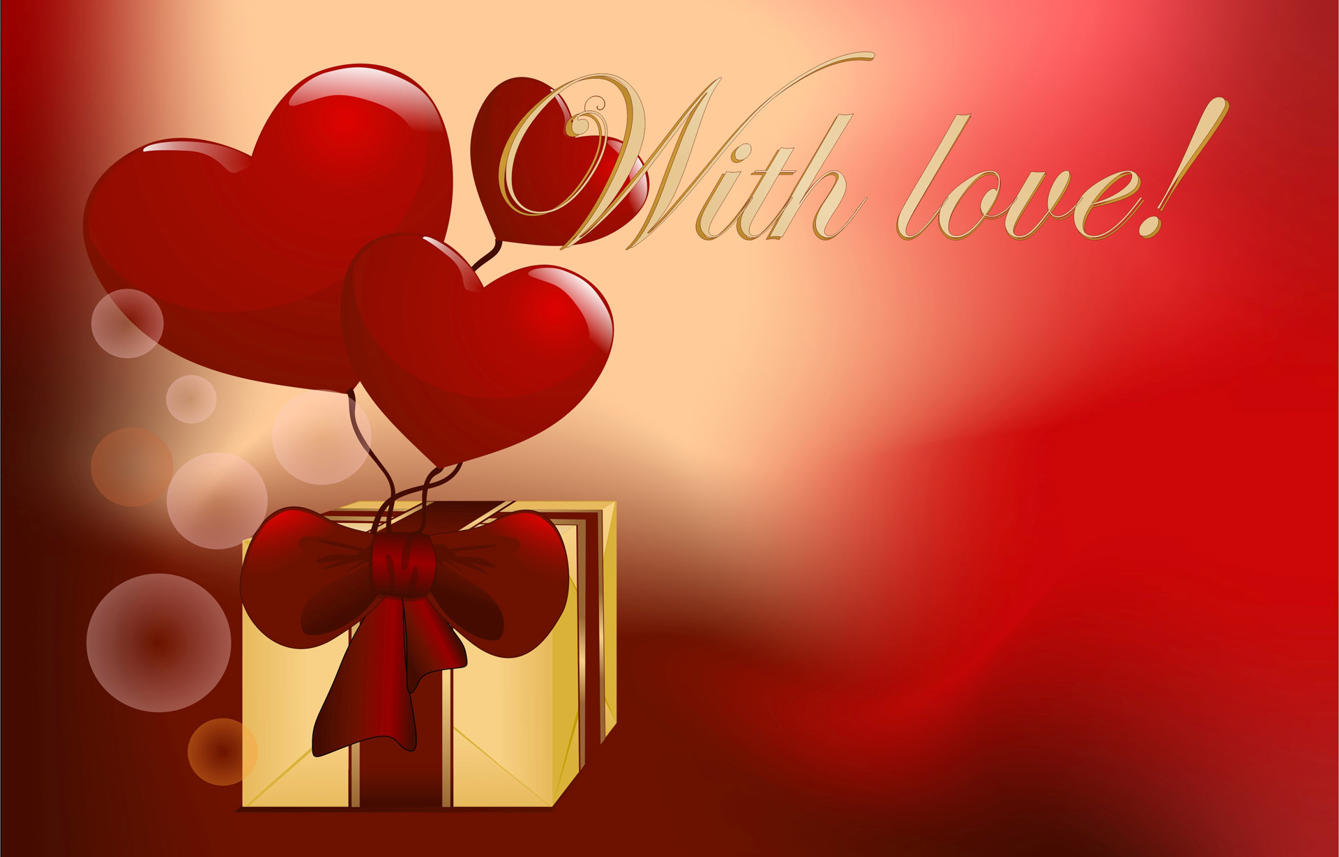 Handy-Wallpaper Feiertage, Liebe, Valentinstag, Vektor, Geschenk, Herz, Romantisch kostenlos herunterladen.
