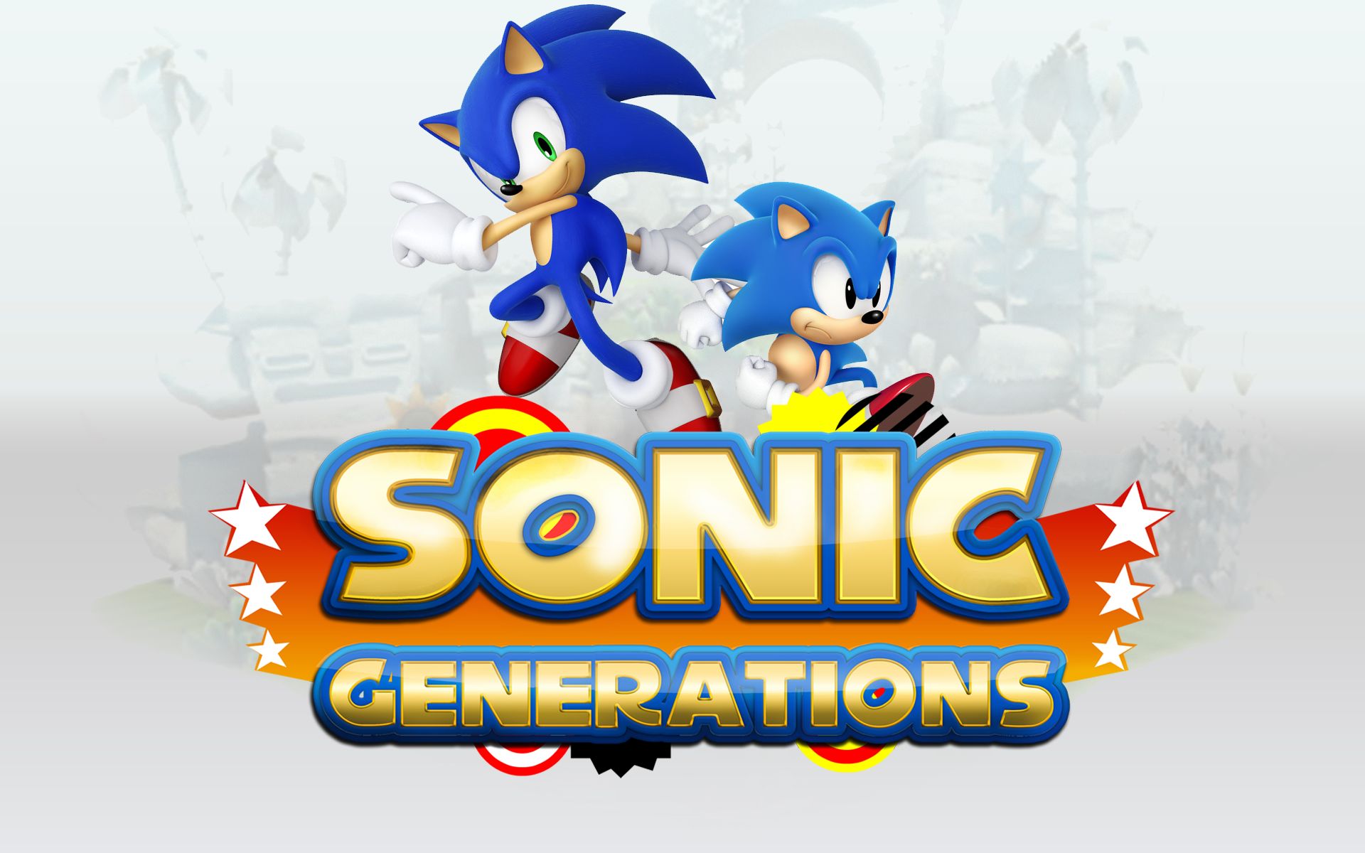 video game, sonic generations, sonic the hedgehog, sonic