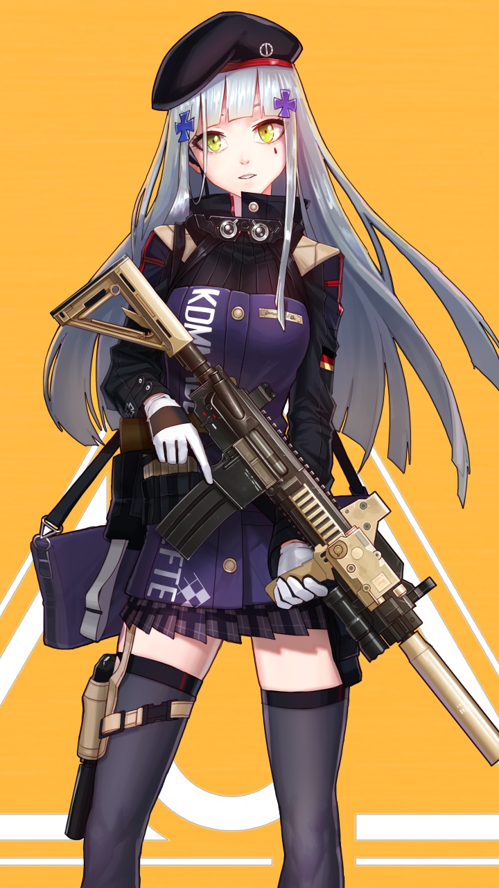 Descarga gratuita de fondo de pantalla para móvil de Videojuego, Girls' Frontline, Hk416 (Chicas De Primera Línea).