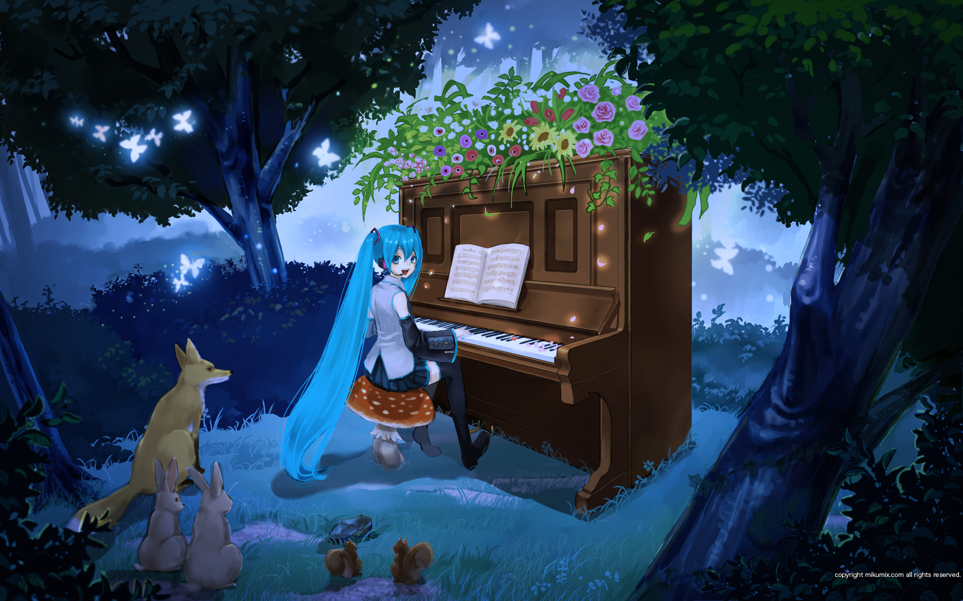 Téléchargez gratuitement l'image Vocaloïde, Animé, Hatsune Miku sur le bureau de votre PC