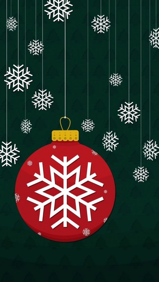 Baixar papel de parede para celular de Natal, Bugiganga, Floco De Neve, Enfeites De Natal, Feriados gratuito.