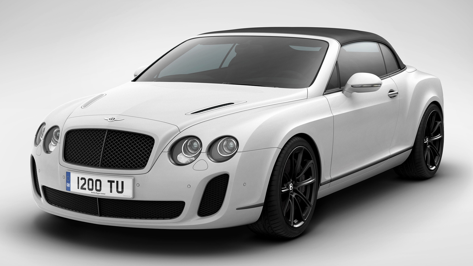 Популярные заставки и фоны Bentley Continental Supersports Convertible Isr на компьютер