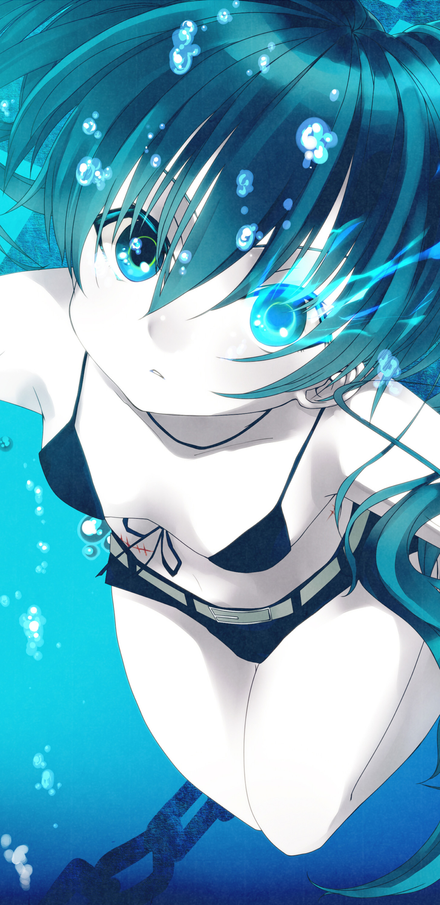 Download mobile wallpaper Anime, Black Rock Shooter for free.