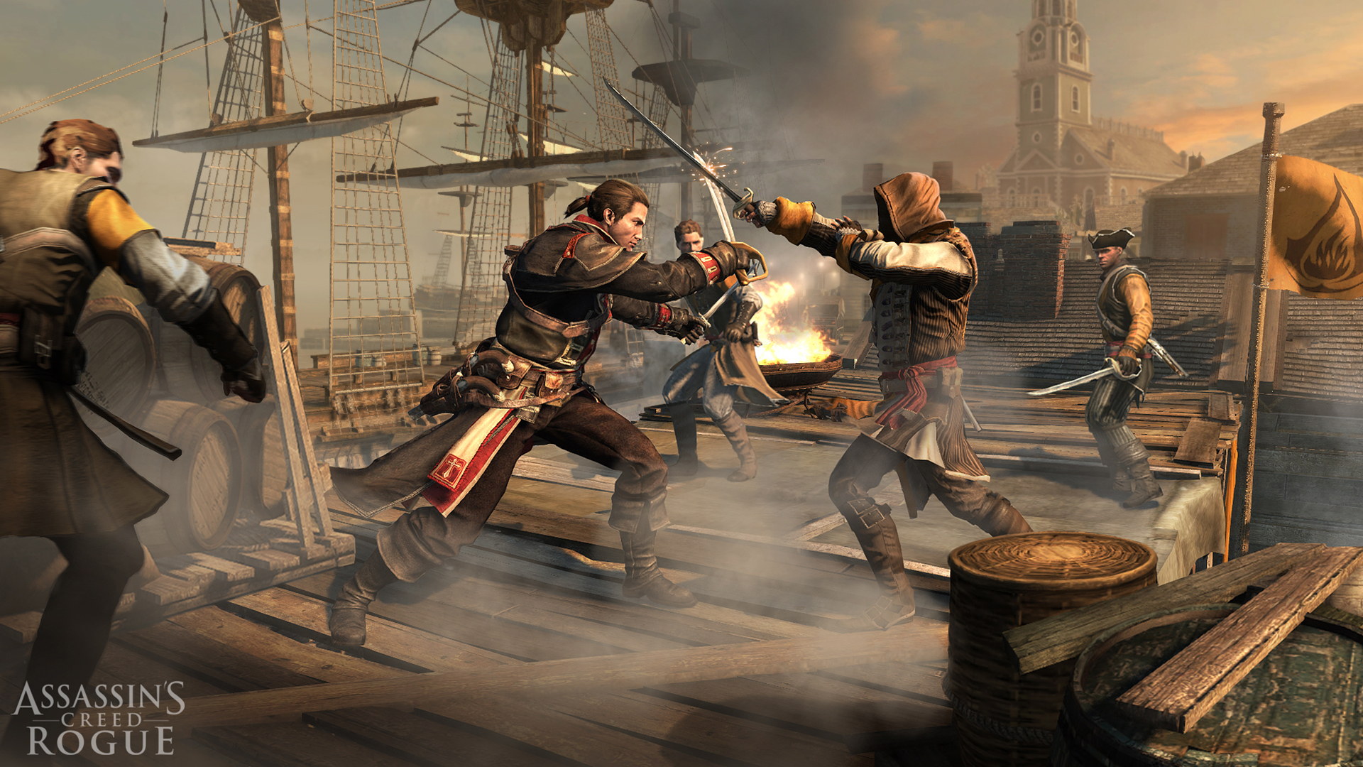 Laden Sie das Computerspiele, Assassin's Creed, Überzeugung Eines Attentäters, Assassin's Creed: Schurke-Bild kostenlos auf Ihren PC-Desktop herunter