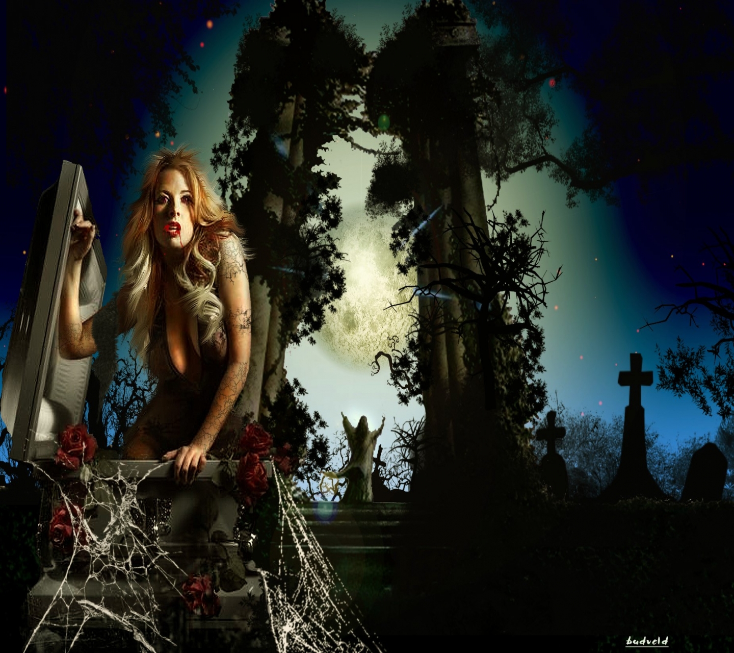 Free download wallpaper Dark, Vampire on your PC desktop