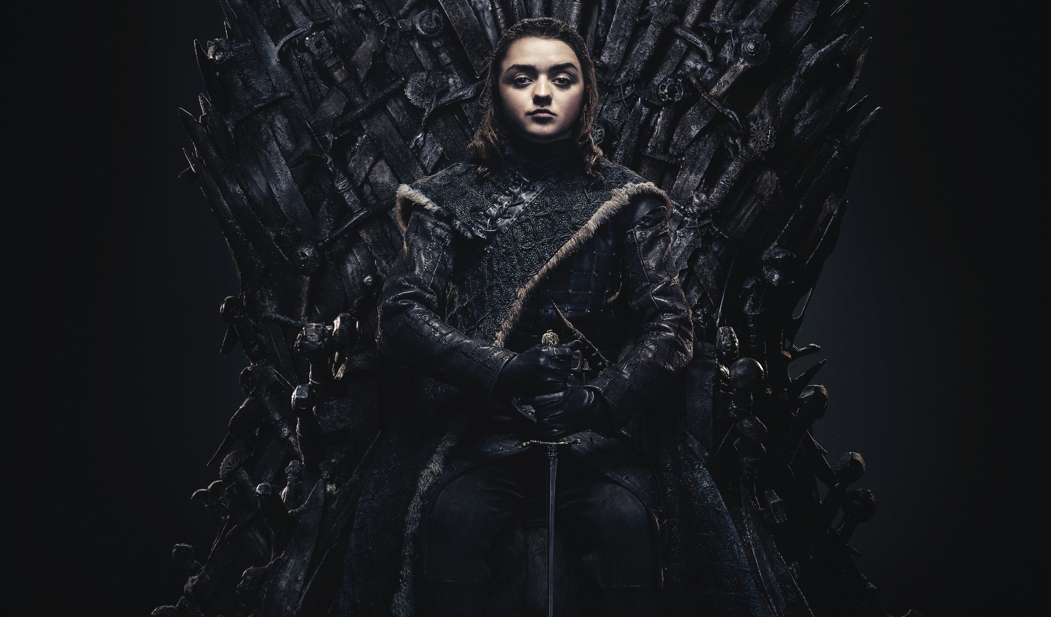 Laden Sie das Fernsehserien, Game Of Thrones: Das Lied Von Eis Und Feuer, Maisie Williams, Arya Stark-Bild kostenlos auf Ihren PC-Desktop herunter