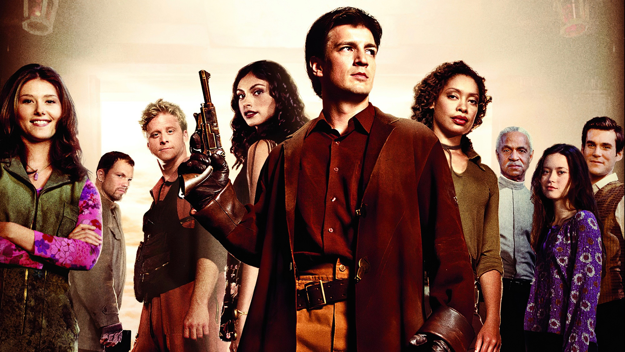 tv show, firefly, gina torres, jewel staite, morena baccarin, nathan fillion, summer glau