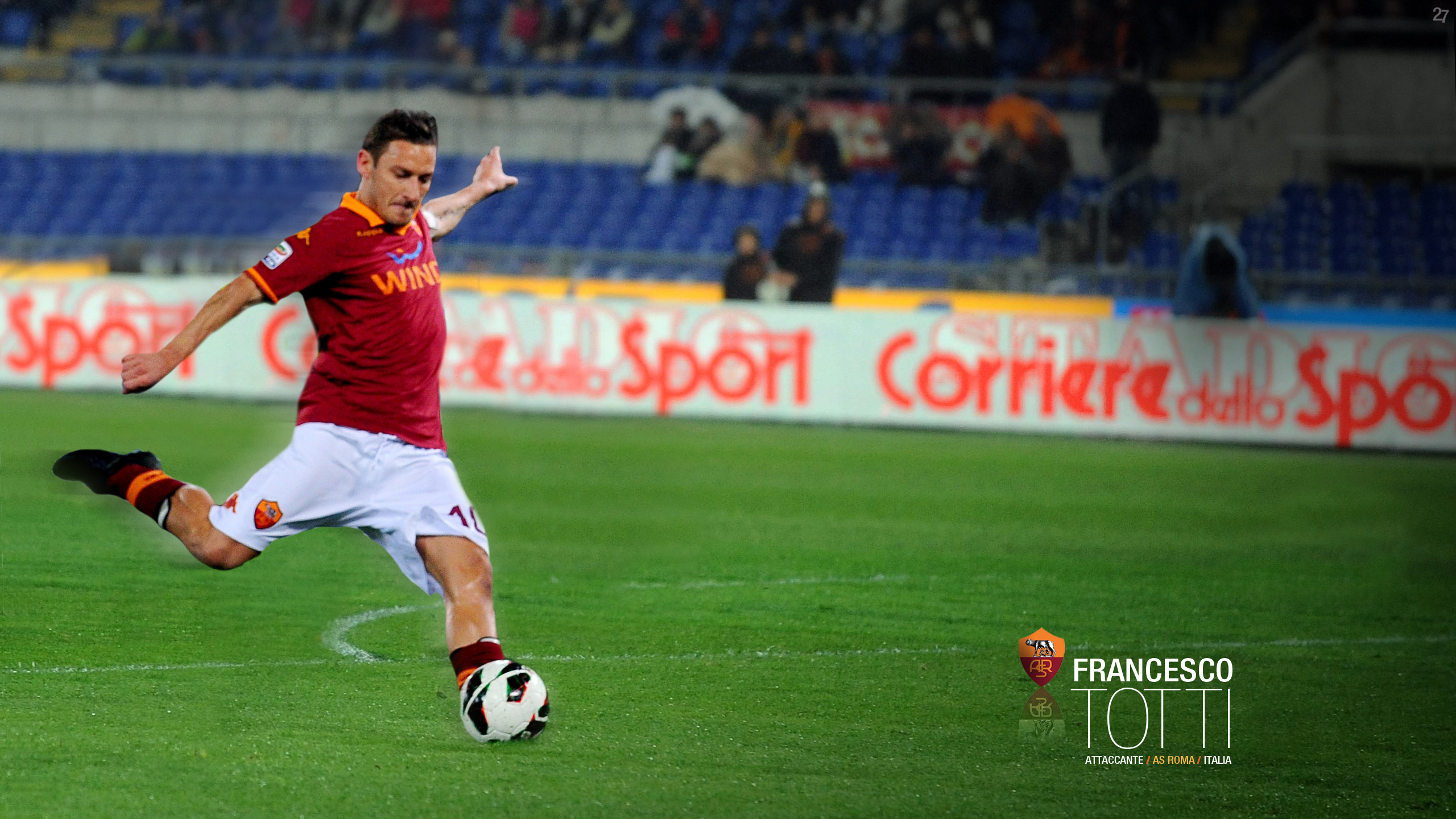 Baixar papel de parede para celular de Esportes, Francesco Totti, Como Roma gratuito.